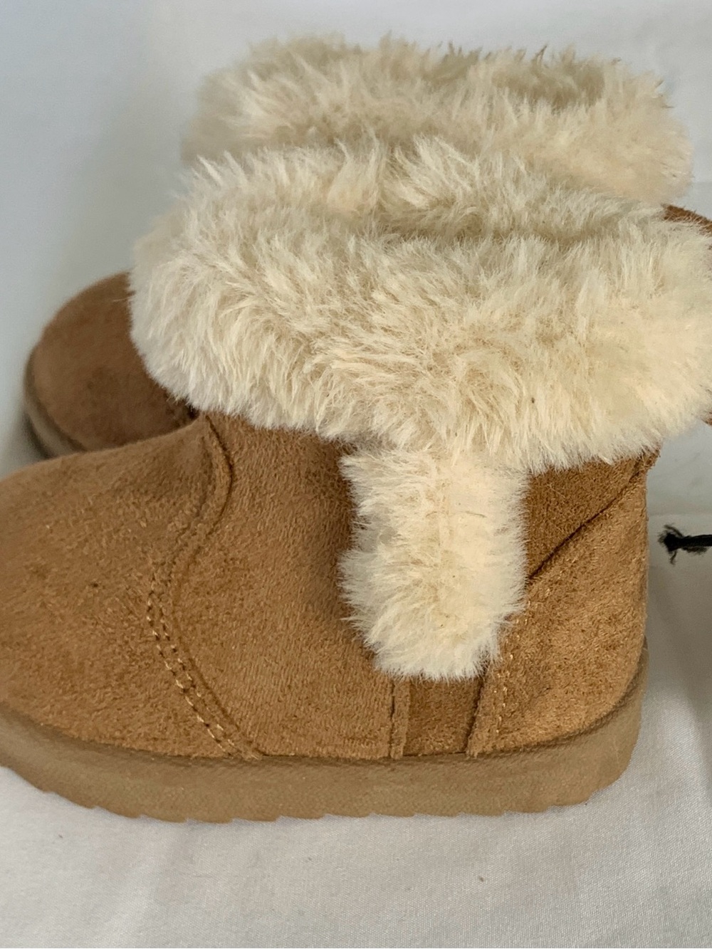 Wonder Nation Baby Girl Faux Sherling Boot Size 2